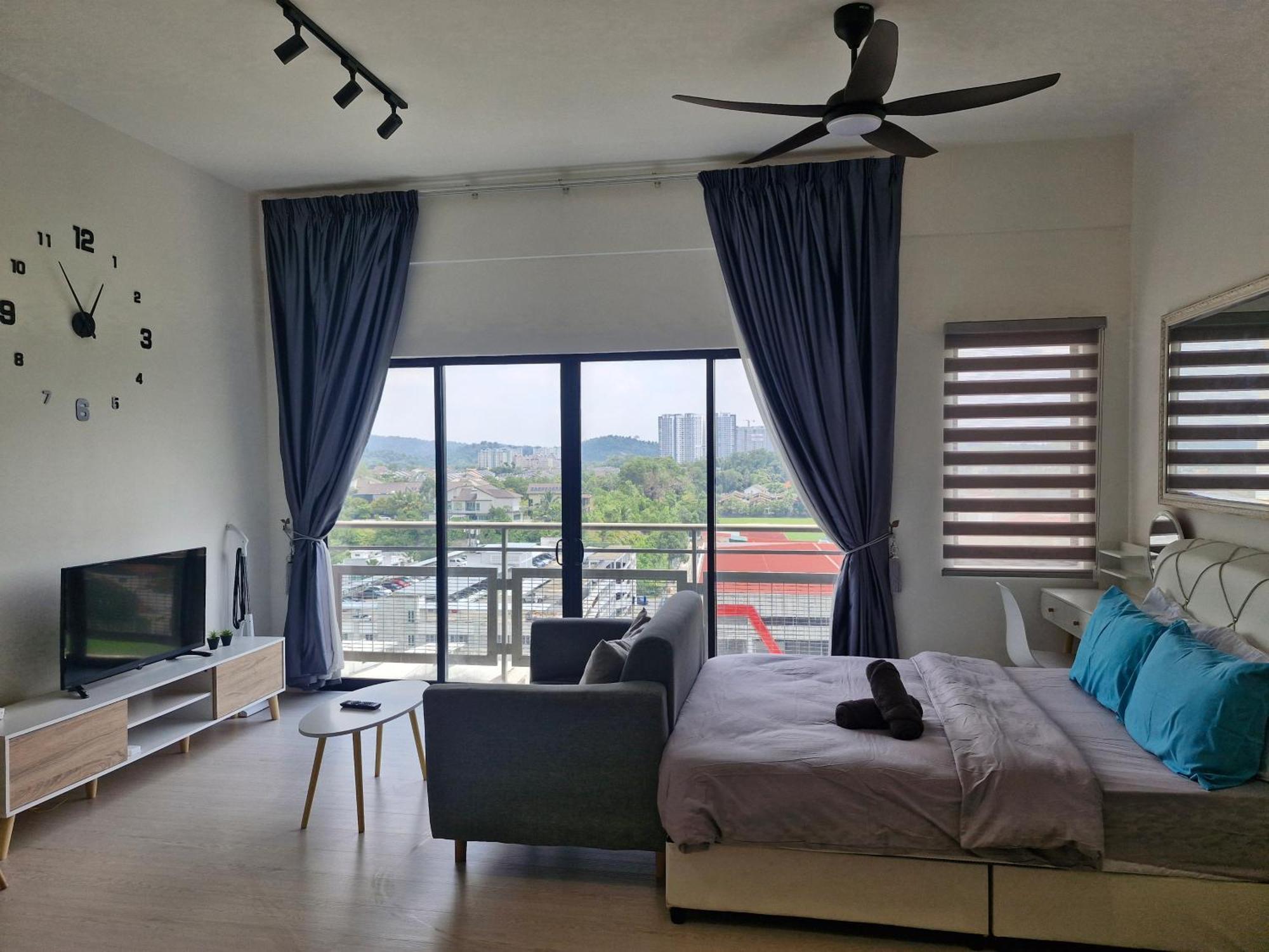 Taman Equine Comfy Studio#Greenery View#4 Pax#Aeon Mall Seri Kembangan Exterior photo